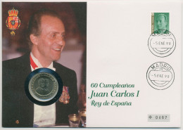 Spanien 1998 König Juan Carlos I. Numisbrief 220 Pesetas (N246) - 200 Peseta