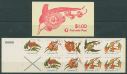 Australien 1982 Eukalyptusblüten Markenheftchen MH 51 Postfrisch (C29465) - Markenheftchen