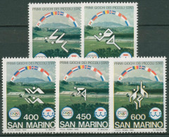 San Marino 1985 Sportspiele 1316/20 Postfrisch - Nuovi