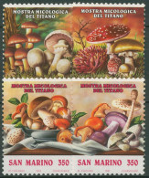 San Marino 1992 Pilze Pilz-Ausstellung 1516/19 Postfrisch - Unused Stamps