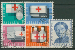 Schweiz 1963 Pro Patria Pflegerinnen Anna Heer Rotes Kreuz 775/79 Gestempelt - Gebruikt