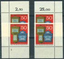 Bund 1974 100 Jahre Weltpostverein UPU 825 Alle 4 Ecken Postfrisch (E567) - Ungebraucht