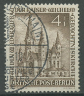 Berlin 1953 Kaiser-Wilhelm-Gedächtniskirche 106 Gestempelt Geprüft - Usati