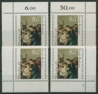 Bund 1985 Weihnachten Gemälde 1267 Alle 4 Ecken Postfrisch (E1412) - Nuevos