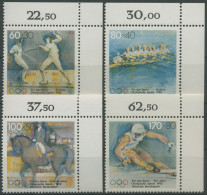 Bund 1992 Sporthilfe Olympia Barcelona 1592/95 Ecke 2 Postfrisch (E1973) - Ungebraucht