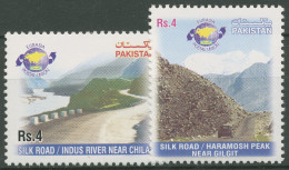 Pakistan 2004 Eurasische Postunion Seidenstraße 1212/13 Postfrisch - Pakistán