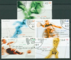 Bund 2004 Sporthilfe Fußball Paralympics 2382/86 Gestempelt - Used Stamps