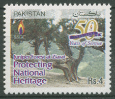 Pakistan 2004 Erdgasgesellschaft Wacholderwald Ziarat 1214 Postfrisch - Pakistan