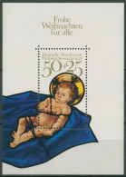 Bund 1978 Weihnachten Christkind Block 17 Postfrisch (C98641) - Autres & Non Classés