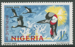 Nigeria 1965 (1971) Fauna Vogel Kronenkranich 184 C Postfrisch - Nigeria (1961-...)