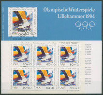 Bund Sporthilfe 1994 Markenheftchen Olympia OMH 3 (1717) Postfrisch (C99096) - Autres & Non Classés