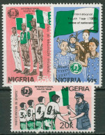 Nigeria 1985 Internationales Jahr Der Jugend 454/56 Postfrisch - Nigeria (1961-...)