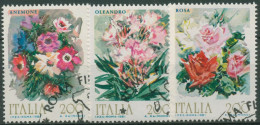 Italien 1981 Pflanzen Blumen 1745/47 Gestempelt - 1981-90: Gebraucht