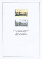 Bund 2012 Muskauer-Park UNESCO-Schwarzdruck/Hologramm SD 35 A. Jahrbuch (G7913) - Brieven En Documenten