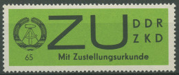 DDR 1965 Für Sendungen Mit Zustellungsurkunde 2 X Postfrisch - Other & Unclassified