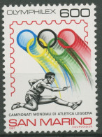 San Marino 1987 OLYMPHILEX Leichtathletik-WM 1374 Postfrisch - Unused Stamps