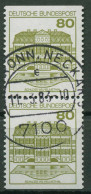 Bund Zusammendrucke 1982 Burgen & Schlösser 1140 C/D Senkr. Paar TOP-Stempel - Se-Tenant