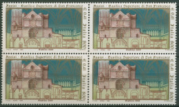 Italien 1999 St.-Franziskus-Basilika Assisi 2648 4er-Block Postfrisch - 1991-00: Nieuw/plakker