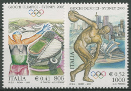 Italien 2000 Olympische Sommerspiele Sydney 2716/17 Postfrisch - 1991-00: Nieuw/plakker