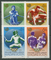 Ungarn 1988 Olympische Sommerspiele Seoul 3959/62 A Postfrisch - Ungebraucht