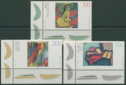 Bund 1996 Gemälde Malerei Des 20. Jahrhunderts 1843/45 Ecke 3 Postfrisch (E2540) - Unused Stamps
