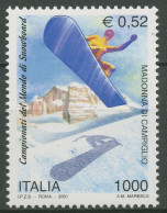 Italien 2001 Wintersport Snowboard-WM 2739 Postfrisch - 2001-10: Nieuw/plakker
