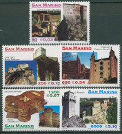San Marino 1999 Montefeltro Festungen 1850/54 Postfrisch - Unused Stamps