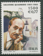 Italien 2001 Salvatore Quasimodo 2776 Postfrisch - 2001-10:  Nuovi