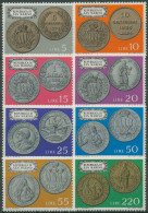 San Marino 1972 Münzen 1017/24 Postfrisch - Unused Stamps