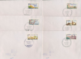 Israel ATM 1994 Tourismus (ohne Phosphor) ATM 8/13.1 X FDC (X80434) - Automatenmarken (Frama)