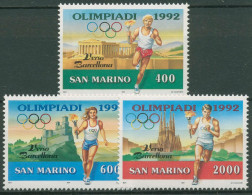 San Marino 1991 Olympische Sommerspiele'92 Barcelona 1474/76 Postfrisch - Nuevos