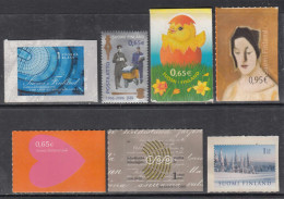 2006 Finland Collection Of 7 Different MNH  @ BELOW FACE VALUE - Unused Stamps