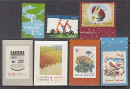 2006 Finland Collection Of 7 Different MNH  @ BELOW FACE VALUE - Nuevos