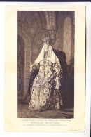 RUSSIA EMPRESS ALEXANDRA FEODOROVNA BALL 300 YEARS OF THE ROMANOV HOUSE HISTORICAL COSTUME RED CROSS # 361 - Familles Royales
