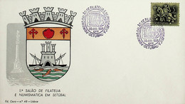 1958. Portugal. 1ª Salão De Filatelia E Numismática De Setúbal - Filatelistische Tentoonstellingen