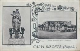 Cs19 Cartolina Calvi Risorta Scuola Apostolica Dei Padri Passionisti Caserta - Caserta