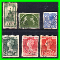 HOLANDA ( NEDERLAND - PAISES BAJOS ) SELLOS DEL AÑO 1936 - 1954 - Used Stamps