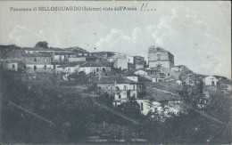 Cs45 Cartolina Panorama Di Bellosguardo  Provincia Di Salerno Visto Da Airola - Salerno