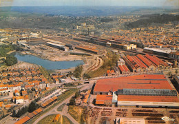 Le Creusot Vue Aérienne Cim Usines Usine - Le Creusot