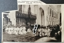 MECHELEN 1935 / PRIESTERWIJDING IN DE METROPOLITANE KERK - Sin Clasificación