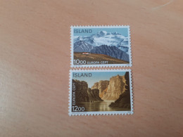 TIMBRES  ISLANDE    ANNEE   1986   N  601  /  602     NEUFS  LUXE** - Ongebruikt