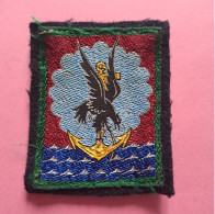 11ème Brigade Parachutiste Insigne Tissé Avec Agrafes - Blazoenen (textiel)