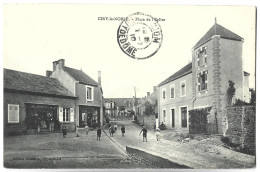 CIRY LE NOBLE - Place De L'Eglise - Autres & Non Classés