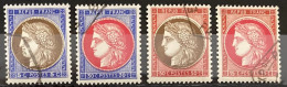 France YT N° 348/351 Oblitérés. TB - Used Stamps