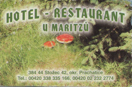 Amanita Muscaria, Mushrooms, Czech Rep., 2001, 85 X 55 Mm - Tamaño Pequeño : 2001-...