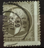 France YT N° 19 Belle Variété De Piquage Oblitéré.TB - 1862 Napoleon III