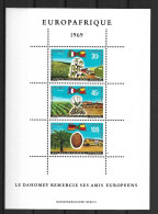 DAHOMEY 1969 EUROPAFRIQUE MNH - Ete 1968: Mexico