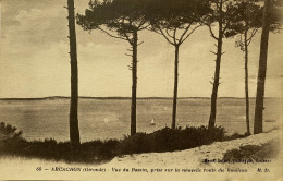 CPA (Gironde) ARCACHON - Vue Du Bassin, Prise Sur La Nouvelle Route Du Moulleau (n° 60) - Arcachon