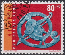 1995 Schweiz Pro Patria, Truhenschloss, ⵙ Zum:CH B249, Mi:CH 1550, Yt: CH 1478 - Used Stamps