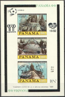 Panama 1988, Football World Cup, Zeppelin, Viking, BF IMPERFORATED - Zeppeline